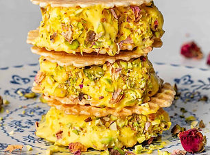 Persian Ice Cream sandwhich