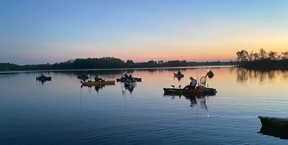 IKA Summit Lake Take Off at sunrise