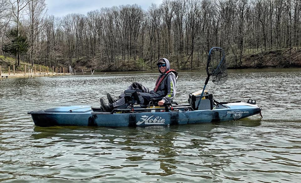 Nick Matthews kayak bass fishing