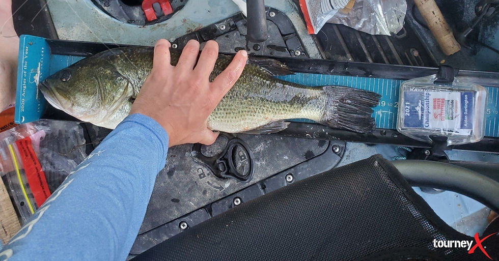 Aidan Darlington Big Largemouth Bass