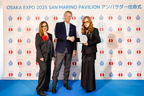 高見沢俊彦さんの『EXPO 2025 大阪・関西万博』サンマリノ