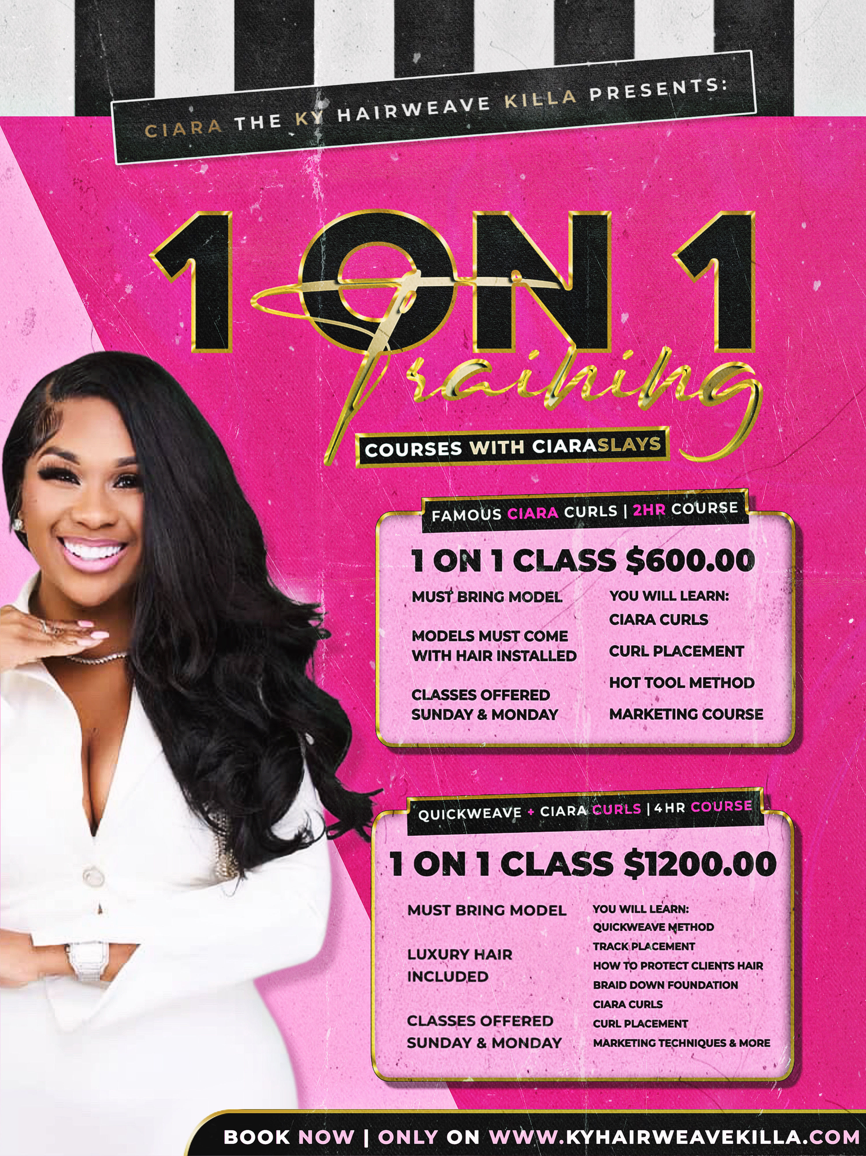 FAMOUS CIARA CURLS COURSE