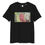 Thumbnail: Black Unisex Organic Cotton Tee with The Three Little Pigs – front