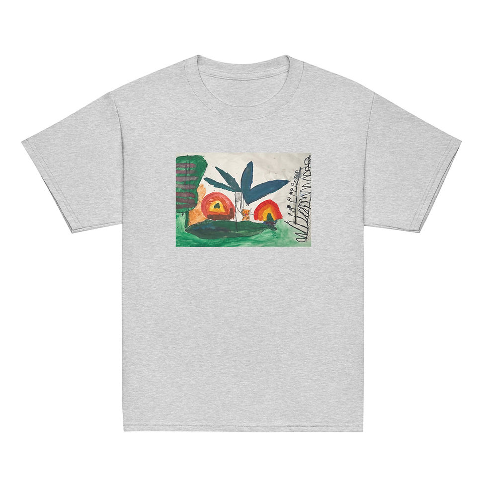 Thumbnail: Sport Grey Youth Tee with The Jungle
