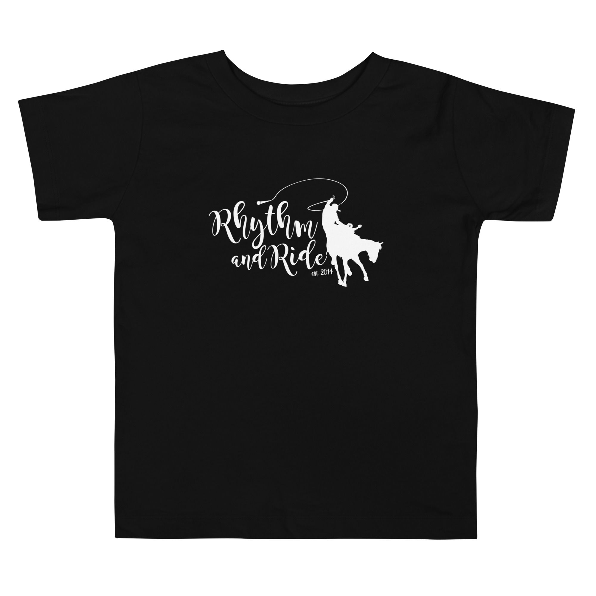 Rhythm and Ride Rodeo Kids T-Shirt (Black)