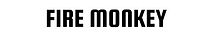 Fire Monkey Word Logo