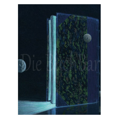 Kunstpostkarte »Magic Book«