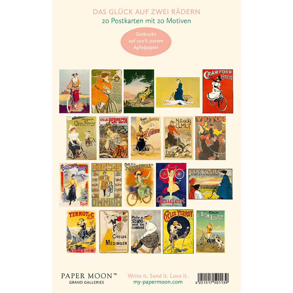 Miniaturbild: Postkartenset »Das Glück auf zwei Rädern«