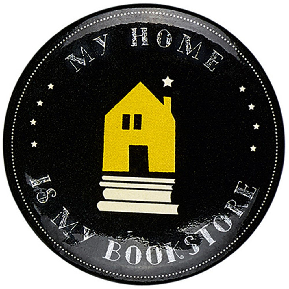 Button »My Home is my Bookstore«