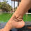 Thumbnail: Dainty Ladybella 18K Gold Plated Anti Tarnish Anklet