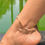 Thumbnail: Dainty Ladybella 18K Gold Plated Anti Tarnish Anklet