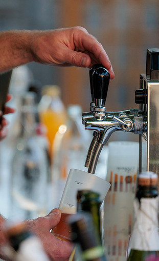 Tireuse à bière double bec L'Albinoise