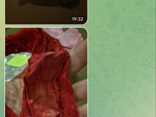 calcinha usada fetiche 