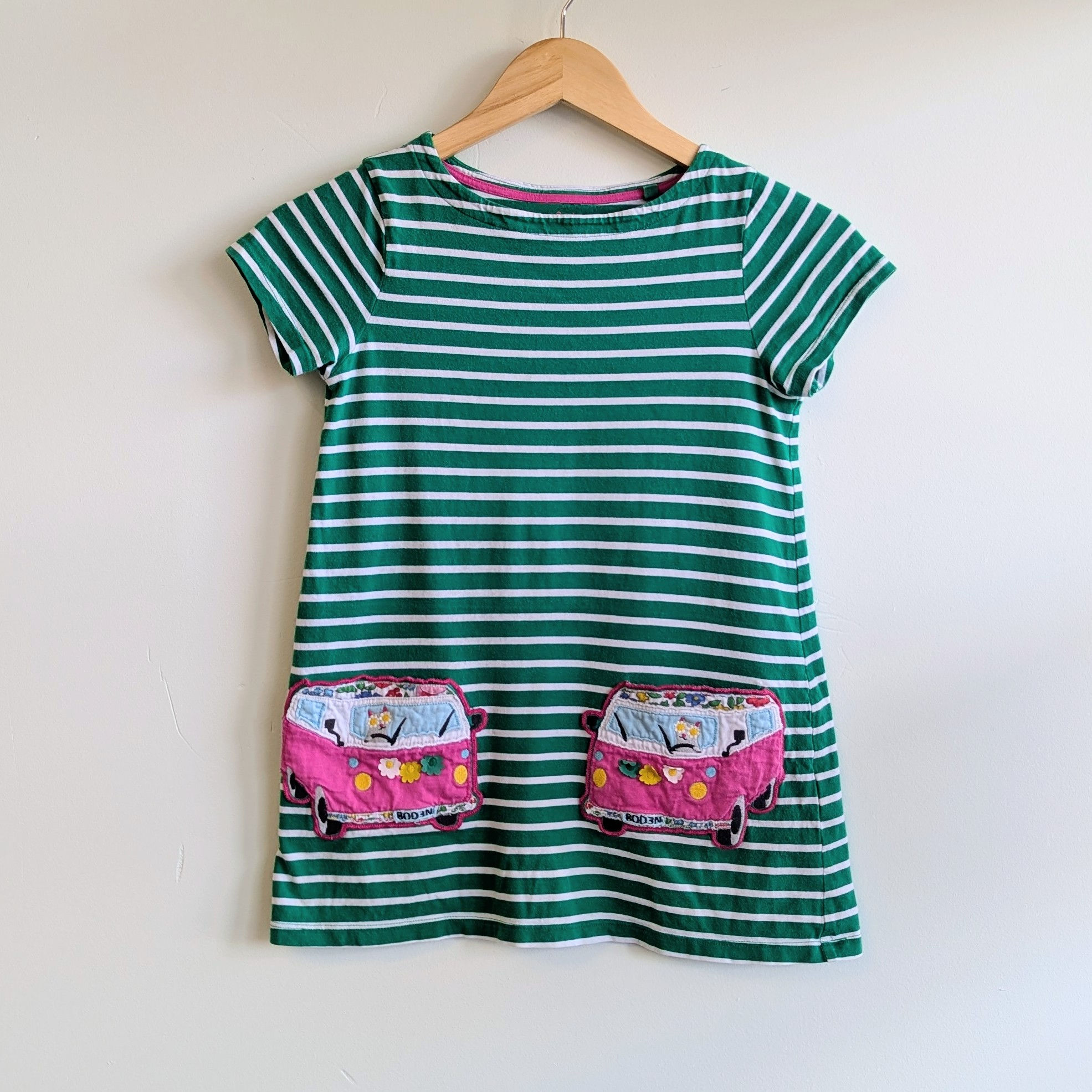 Mini Boden VW Bus Stripe Tunic Sz 8-9