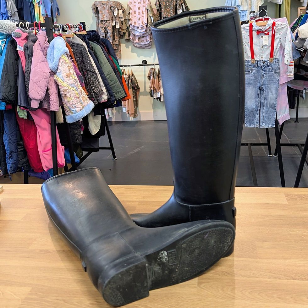 Thumbnail: Dafna Rubber Riding Boot Sz 5.0