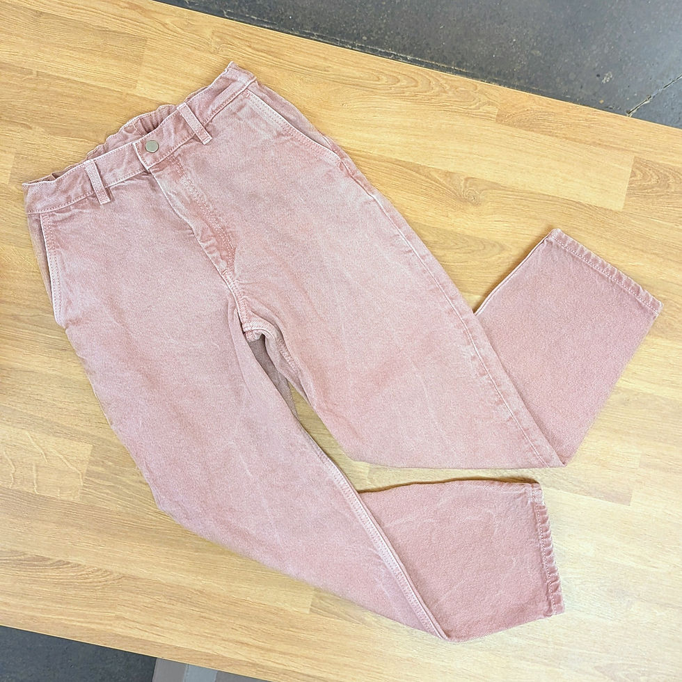 COS Pink Denim Sz 6-8 front