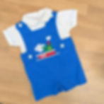Vintage Boat Overalls Sz 12-18M