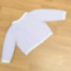 Janie and Jack Scalloped Bow Sweater Sz 6M back