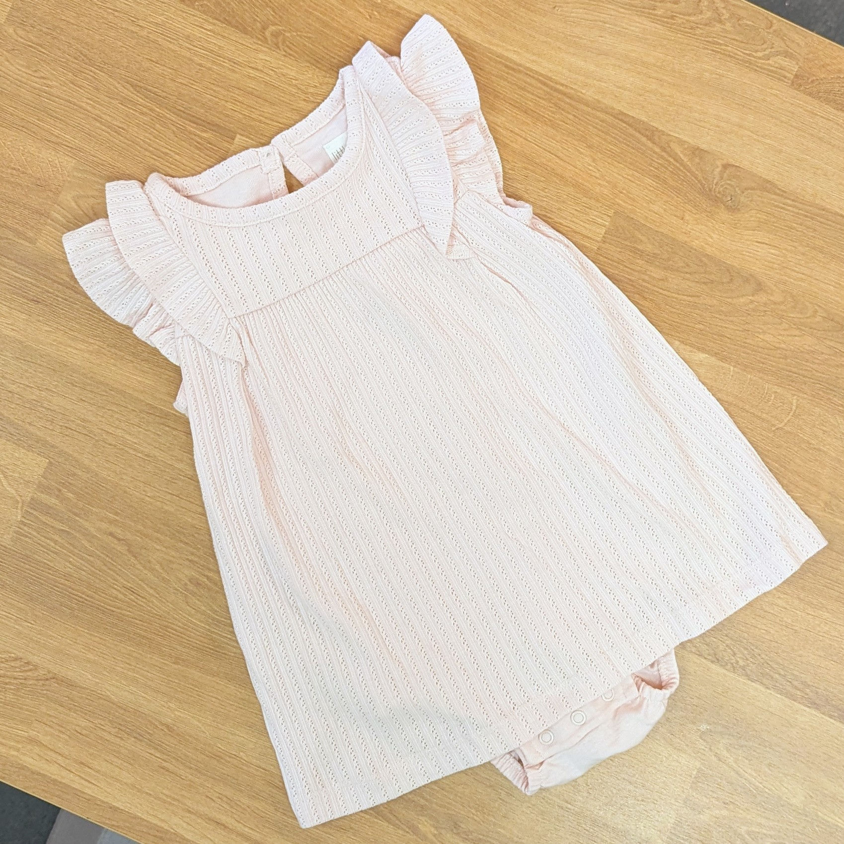 Little Planet Pointelle Dress 18M front