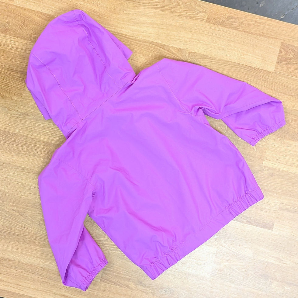 The North Face Rain Jacket 12M NWT back