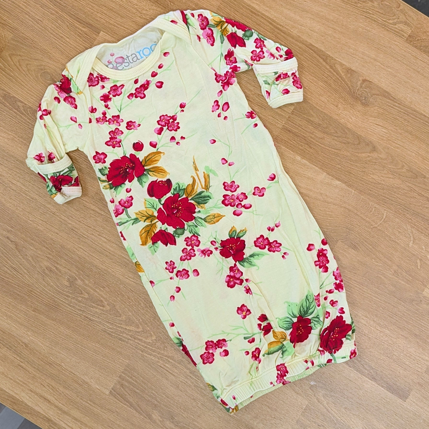 Bestaroo Floral Gown Sz 0-3M front
