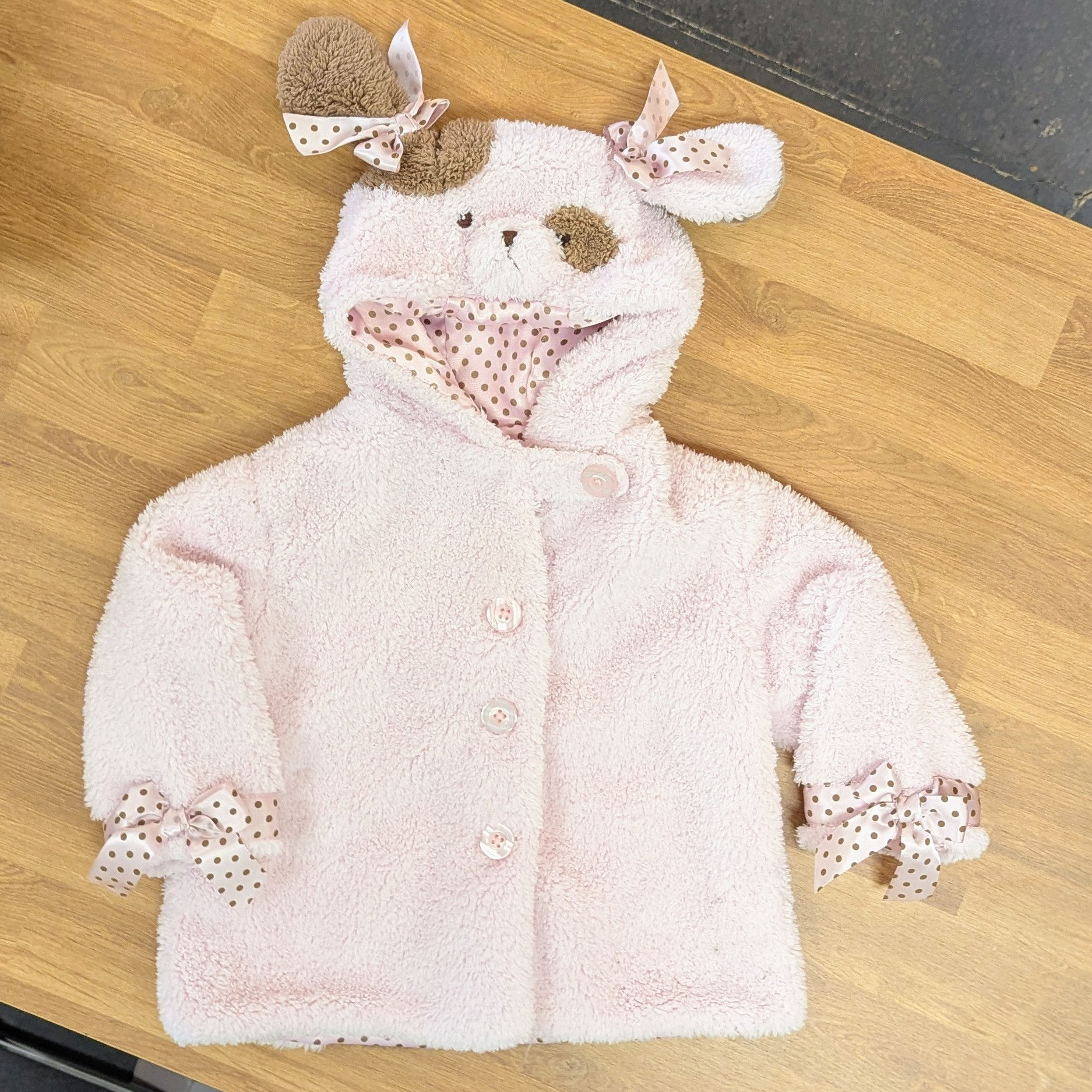 Bearington Bear Bow Jacket Sz 12-24M