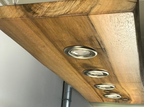 Miniaturbild: Greenheart Hafenholz LED Hängelampe 80cm -150cm Holzlampe