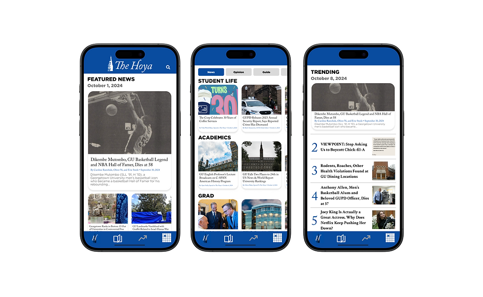 HoyaDevelopers: The Hoya Web App