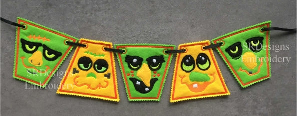Halloween bunting