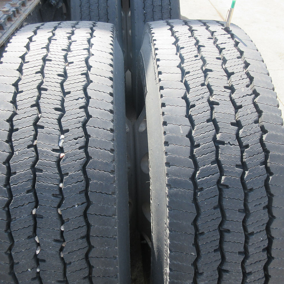 Thumbnail: 11R/22.5 Michelin Tires & Rims