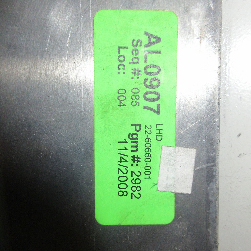 Thumbnail: Freightliner Cascadia Trailer Brake Dash Panel (2010) | OEM #: 22-60660-001