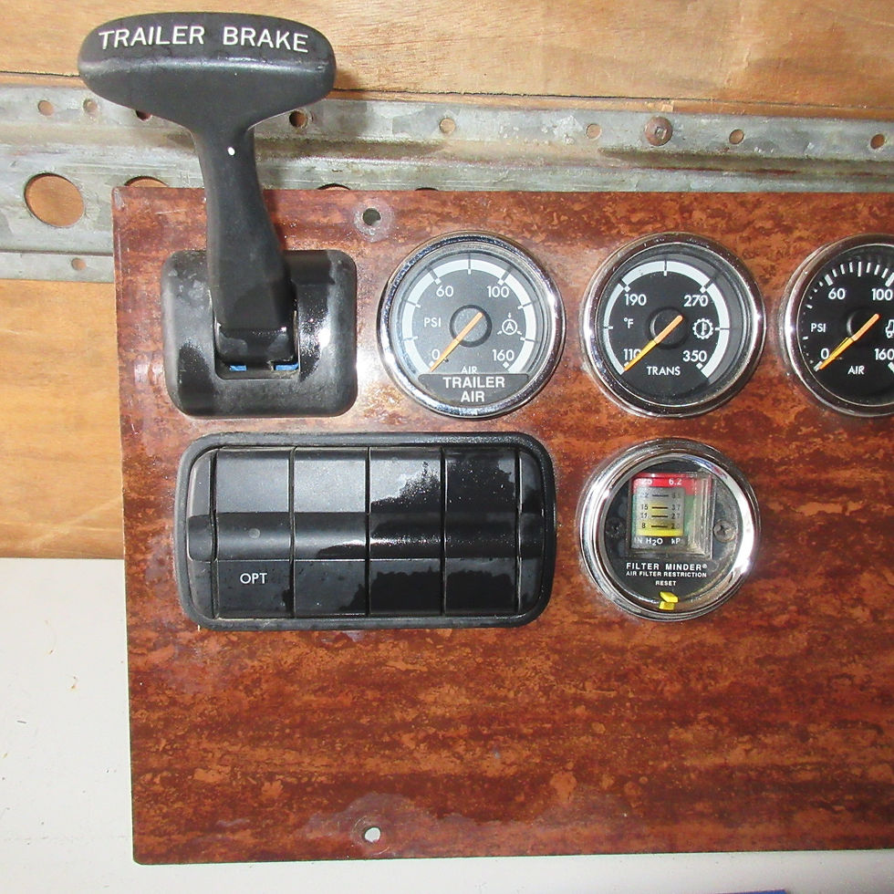 Thumbnail: Freightliner Cascadia Trailer Brake Dash Panel | OEM #: A22-59219-301