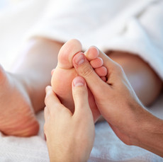 Détente et stimulation des zones réflexes