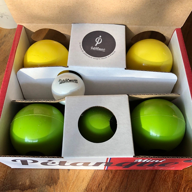 Miniature : 6 petites boules de pétanque souples