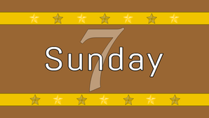 Sunday 7 (ish)