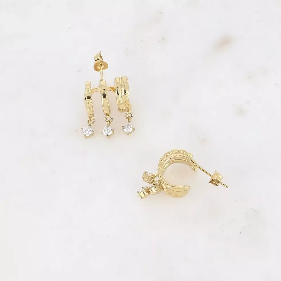 Miniature : Boucles d'oreilles Lila