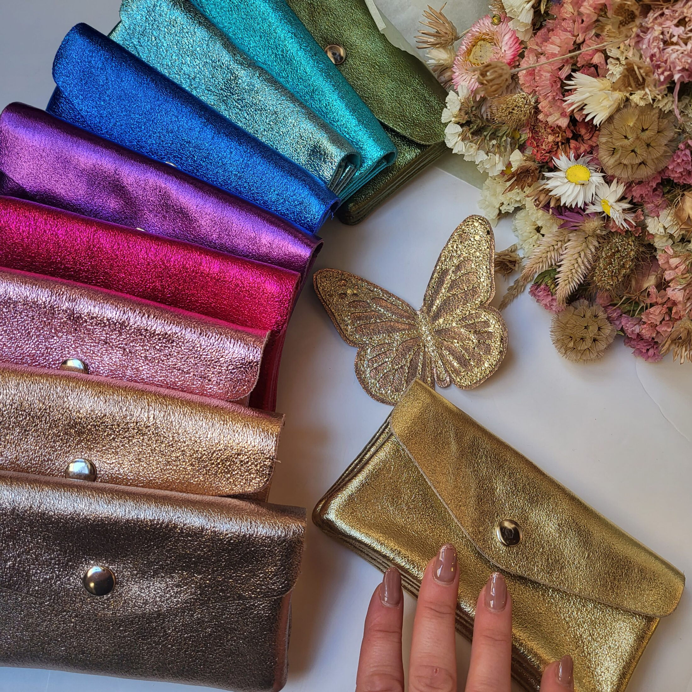 Porte monnaie paillettes