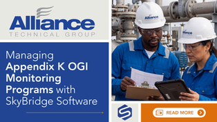 Managing Appendix K OGI Monitoring Programs with SkyBridge Software