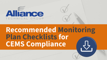 Recommended Monitoring Plan Checklists for CEMS Compliance