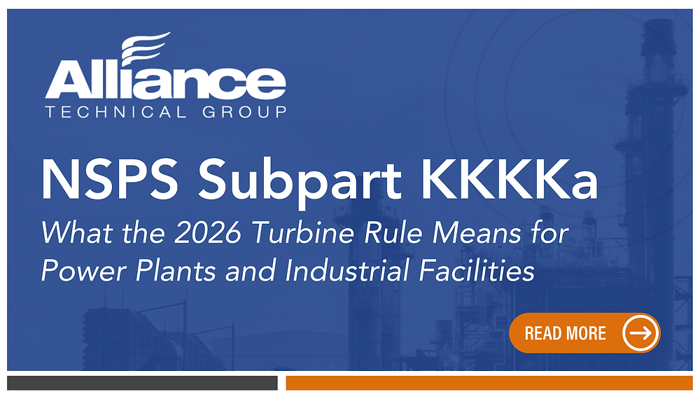 NSPS Subpart KKKKa: 2026 Turbine Rule Compliance Guide