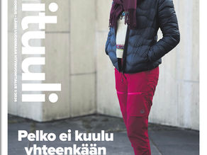 Sinituuli-lehden artikkeli turvakotien tilanteesta Uudellamaalla