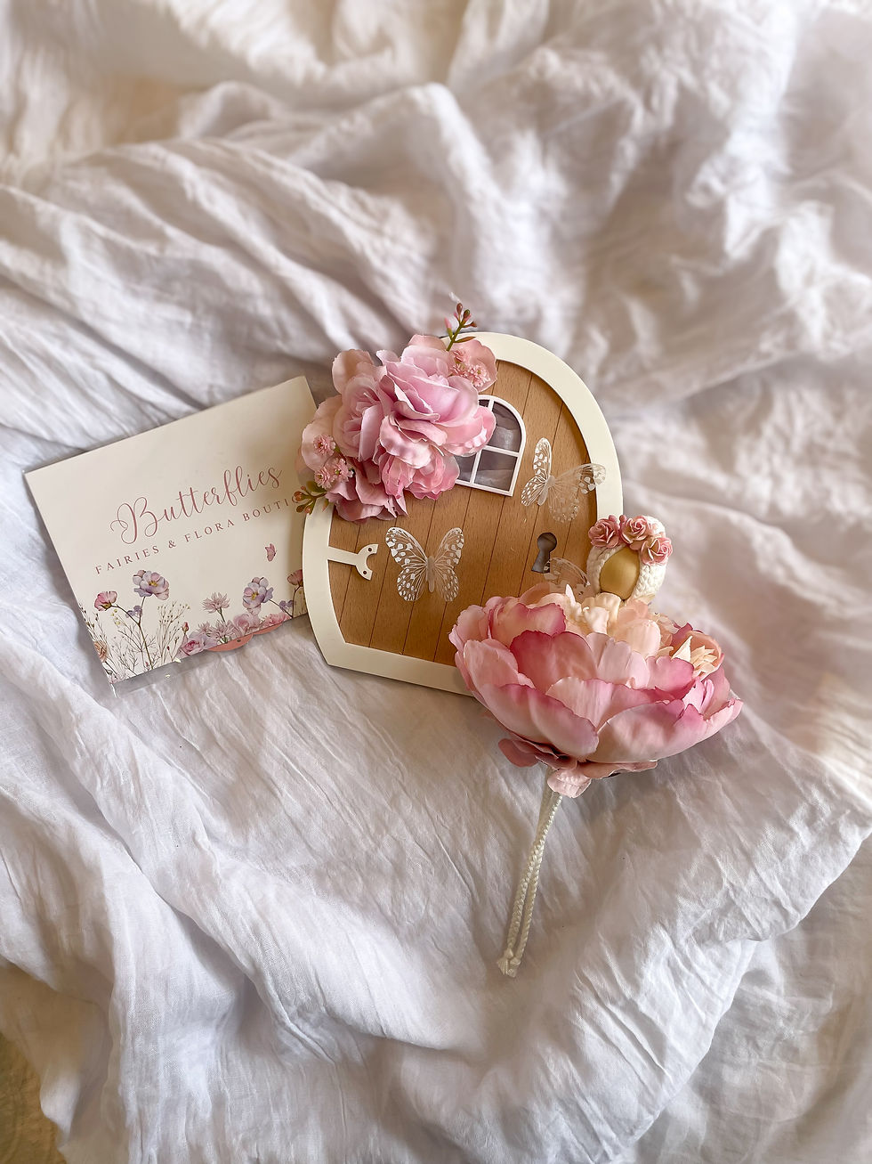 Dahlia Set { Fairy, Door & Butterflies }