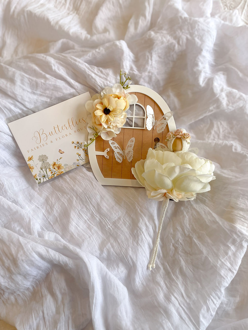 Daisy Set { Fairy, Door & Butterflies }