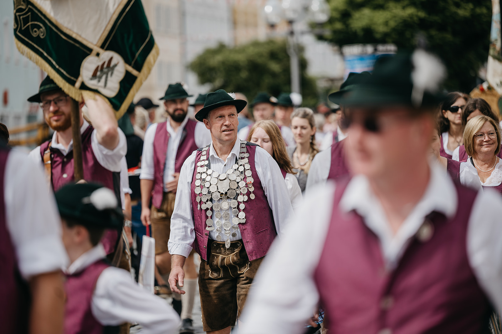 Schützen und Trachtenfestzug Gau Mühldorf