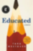 Front cover of Educated - a memoir by Tara Westover