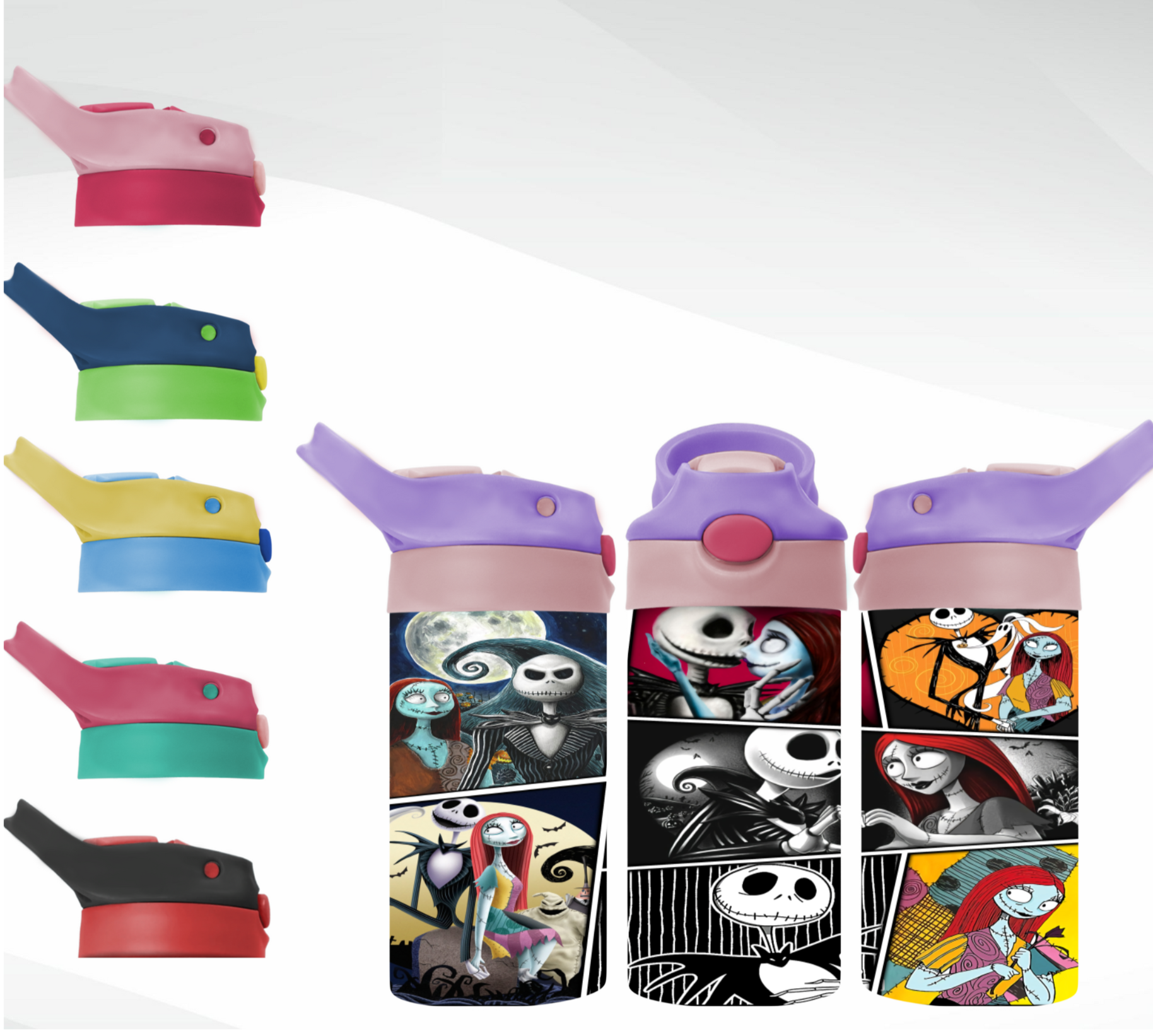 Jack & Sally Kids Pop Lid 10oz Tumbler