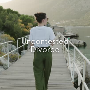 Happy woman on a beach in BC after finalizing her uncontested divorce with Clarity Family Law