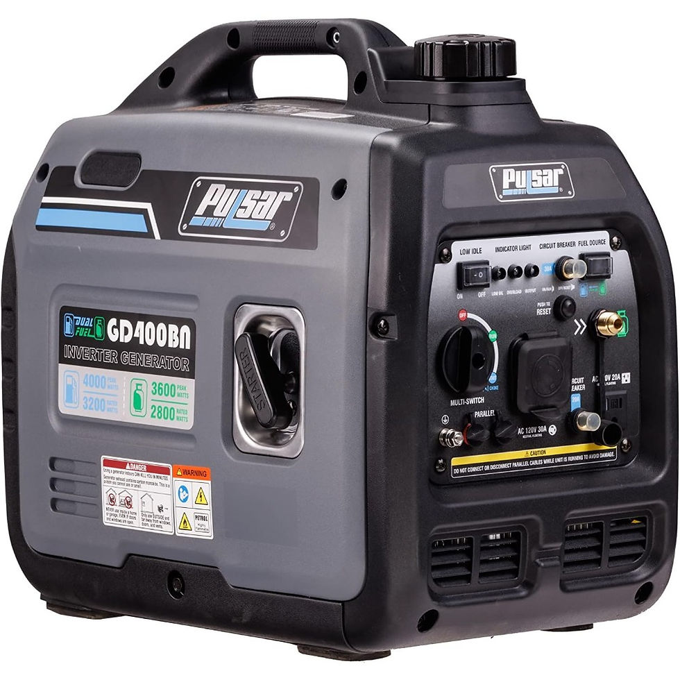 Thumbnail: Products GD400BN, 4000W Portable super-quiet Dual Fuel & Parallel Capability, RV