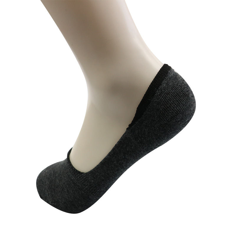 Thumbnail: 6 Pairs/Lot Men's Bamboo Breathable Invisible Socks Low Cut Casual Cotton Boat N