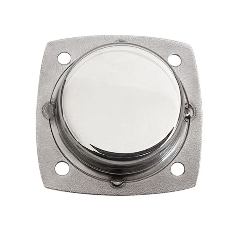 Thumbnail: 1 Piece Marine Flush Pull Sliding Door Handle Silver Stainless Steel For Motorbo